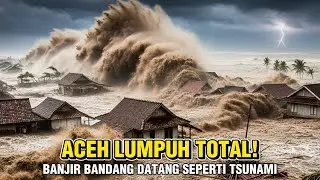BANJIR ACEH DISEBUT TSUNAMI KEDUA‼️BANYAK RUMAH TERKUBUR LUMPUR, 217.780 MASIH BERADA DI PENGUNGSIAN