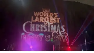 Drone & Light show @ Stone Mountain park, Atlanta, Georgia , Christmas 2025 - Part 1