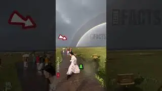Объяснение редкой двойной радуги 🌈