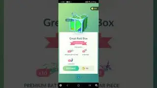 BroTip! Best box for raid passes, get it now before it's gone. #pokemongo #raids