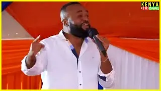 HASSAN JOHO ON FIRE - Listen what he Angrily told Ruto in front of Raila at Migori