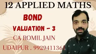 12 APPLIED MATHS BOND VALUATION - 3