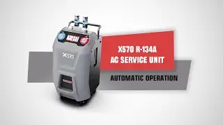 The Automatic Opreation of X570 A/C recovery machine