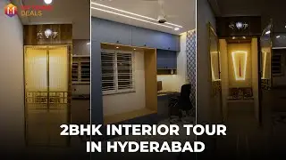 2BHK Luxury Interior Tour at Avantika Espino | My Home Deals | Top Interior Designers in Hyderabad