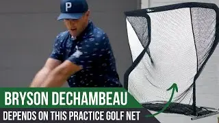 Bryson DeChambeau's Top Practice Golf Net &ndash; GOLF HACK for Power & Precision
