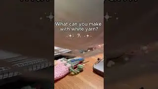 What can you make with white yarn?