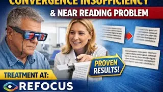 Convergence insufficiency (CI)।Near Reading Problem solve Vision Therapy just 36 session in Kolkata।