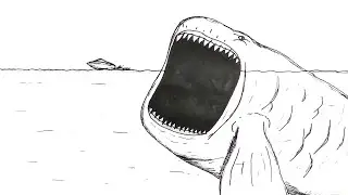 How to draw Bloop attacking a boat