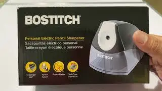 Bostitch Personal Electric Pencil Sharpener Unboxing