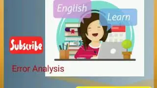 English - Error Analysis