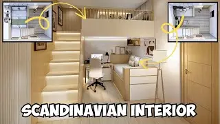 Japandi Working Loft Bed Walkthrough | Smart Layout for Work and Rest
