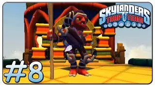 Skylanders Trap Team Walkthrough Part 8 Villain Bootcamp & Sunny Harbor (3DS)