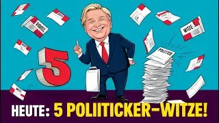 5 lustige Politiker-Witze, die euch zum Lachen bringen! | Lachparade