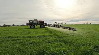 Crop tour + spraying fungicide with Joe!