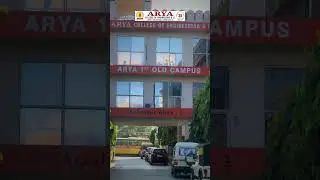 Discover the vibrant campus life at #AryaCollege of Engineering & IT, Jaipur!