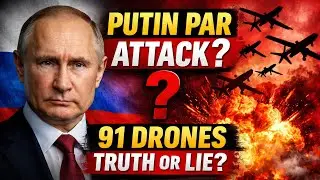 Putin ke Ghar par Drone Attack? 91 Drones ka Sach | Russia Ukraine Crisis 2025 