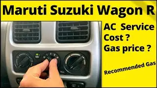 Wagon r ac service | Wagon r air conditioner gas price | Floron 134a