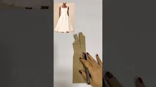 Beautiful godet dress  design #patternmaking #ananyapandey  #patternmaking #fashiondesign #blouse