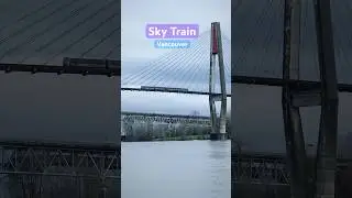 Fraser River, Pattullo Bridge & Sky Train #canada #vancouver #beautiful #nature