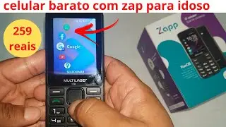celular barato multilaser &oacute;timo para idoso com zap facebook youtube