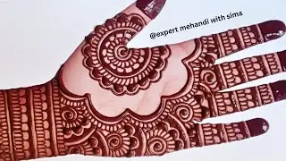 😱🔥easy top Arabic mehndi design-weddingDulhan special #mehndidesign-simple#henna #madhi#eid #mehandi