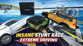 Extreme Car Driving Simulator 🔥 High Speed Stunt Race | Crazy Drifts & Jumps Gameplay