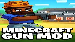 Minecraft... But i have real guns in a shooting range