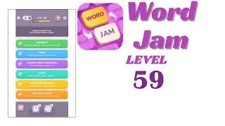 Word Jam Level 59 Walkthrough | Step-by-Step Guide 🧠 | Go Answer