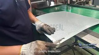 600*600MM Оборудование для производства фасадных кассет | Full Auto Metal Ceiling Panel Machine