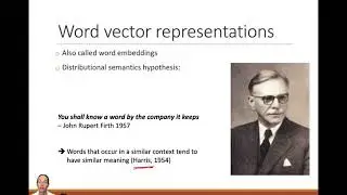 Week 8 - Word2vec and GloVe