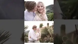 Elopement wedding ceremony in Eze, France