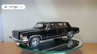 Зіл 4104/115  Zil 4104/115 Limousine Pr&eacute;sidentielle 1985 - Topmarques Collectibles 1/18. Top Marques