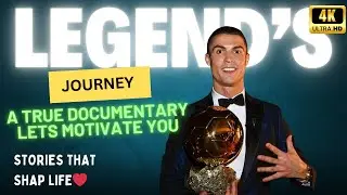 The Journey of a Legend | The Ultimate Success Story of Cristiano Ronaldo |Stories that Shape Life