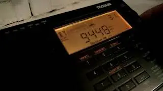 SW radio 31m band scan