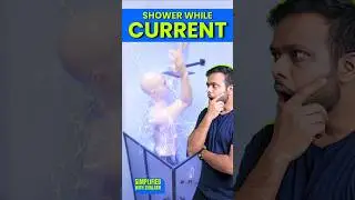 current while shower #science #facts #saftyrules