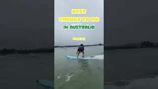 Best things to do in Australia Part 2 | Learn how to surf in Byron Bay