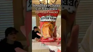 Reviewing Deep River Mesquite BBQ Chips 🍗  #snackbox #southernsasssnacks #giftideas #foodreview