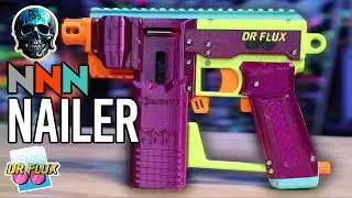 A Semi Auto 3dPrinted Nerf Blaster - Introducing The Nailer!