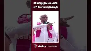 రేవంత్ లంగా మాటలు..| Harish Rao FURY Comments on Revanth Lies | BRS Party | Aadya TV #harishrao #brs