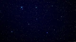 [10 Hours] Stars at Night BLUE B/G - Video & Audio Crickets [1080HD] SlowTV