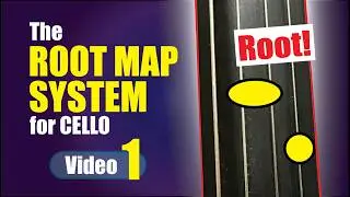 Play Chords on Cello in ANY KEY! - The Root Map System