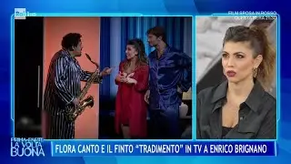 Flora Canto e il finto 