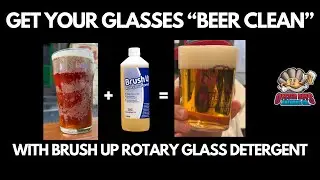 How to clean beer glasses