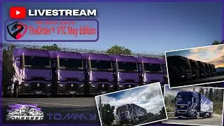 🔞🔴🅻🅸🆅🅴🔴✨#ETS 2✨#CONSPEED✨TheOrder&reg; VTC May Edition ✨LA FINAL ROMANIA MAP BY ALEXANDRU 0.5B✨🔞