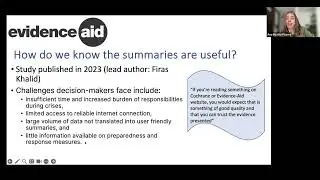 Hands-on Workshop on Translating Systematic Reviews to Plain Language Summaries (PLS)