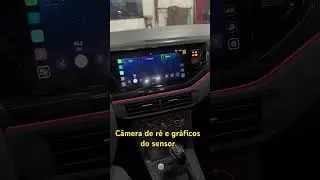 Polo Sense 2025 camera original com abertura do porta malas