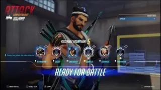 Overwatch Competitive Hanzo Gameplay No Commentary) (Ps5) (1080p)