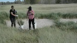 Beach Grass Transplanting 2021