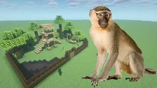 How To Make a Monkey Farm in Minecraft PE