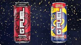 GFUEL PEWDIEPIE and Sonic the Hedgehog PEACH RINGS  ENERGY REVIEW